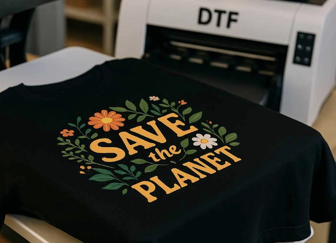 สกรีนเสื้อ DTF กับการรักษ์โลก : เทคโนโลยีงานพิมพ์เสื้อที่เป็นมิตรกับสิ่งแวดล้อมหรือไม่?
